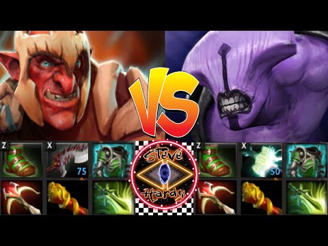 Troll Warlord vs Faceless Void | 4K | Patch 7.30 | AUTO ATTACK WAR |