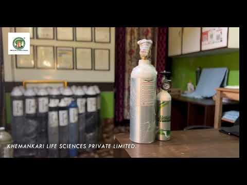 Empty portable oxygen cylinder, water capacity (litres): 3.1...