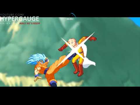 One Minute Melee Fandub: Goku Vs Saitama