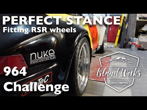 Perfect Stance - Fitting and Adjusting Porsche RSR Rims