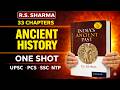 R S Sharma Ancient Indian History ONE SHOT MARATHON Complete Course UPSC PCS SSC