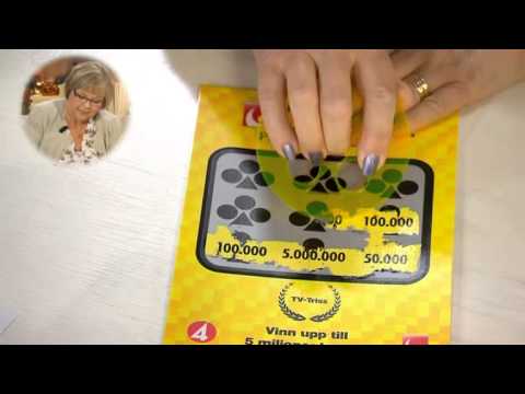 Margareta Svahn skrapar triss - Nyhetsmorgon (TV4)