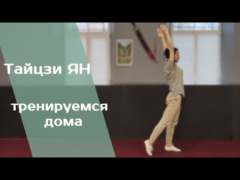 Китайская гимнастика тайцзи. 10 форм и разминка с акцентом на спину