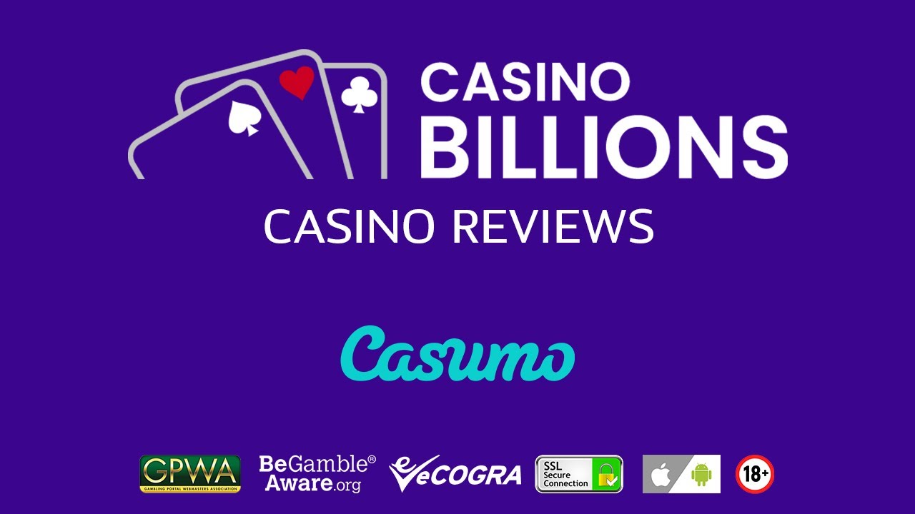 Casumo Casino Video Review - Casino Billions New Zealand- Youtube