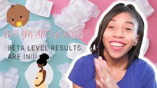PREGNANCY UPDATE // BETA LEVEL RESULTS UPDATE // PREGNANT AFTER ECTOPIC