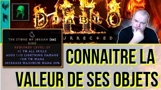 [Diablo 2 Resurrected] Comment connaitre la valeur de ses objets ET les échanger? Price Checking