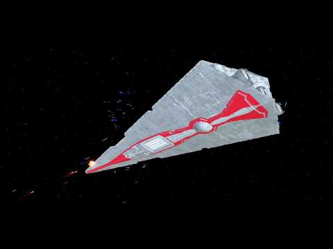 ISD vs PROVIDENCE DREADNOUGHT - Empire at War Fall of the Republic Mod