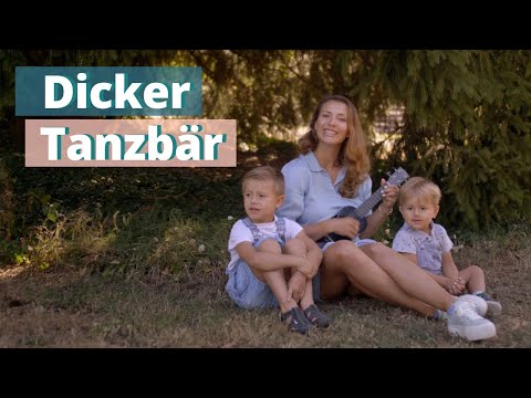 Ich bin ein dicker Tanzbär (Kinderlied) || Mamaleens Kinderlieder