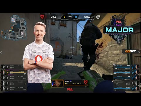 ropz's 1vs5 clutch [3 kills] /// Mousesports vs FURIA - CSGO HIGHLIGHTS