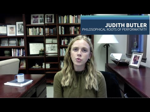 Judith Butler's theory of performativity: its philosophical roots