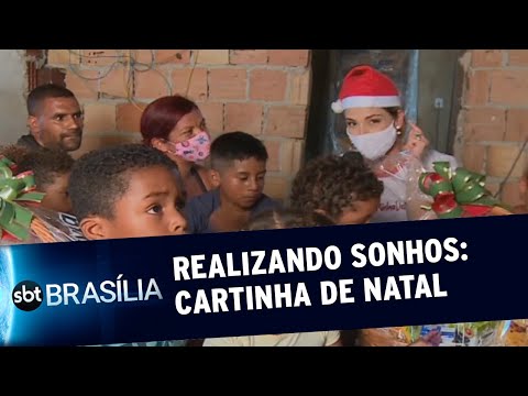 SBT entrega primeiro presente no Recanto das Emas | SBT Brasília 04/12/2020