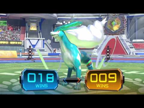 Princess Aura (Suicune- Shiny) vs Mue (Suicune) FT3 Evo 2016 Pokken Tournament
