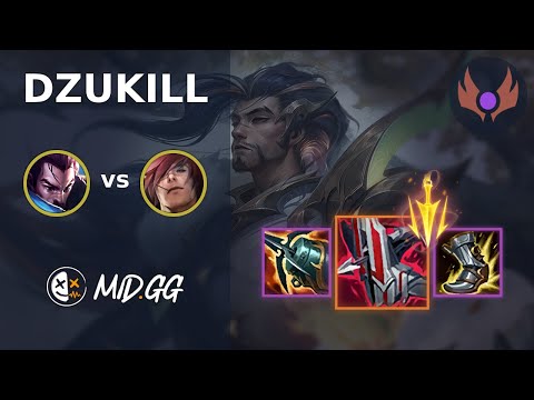 MID.GG: [ Dzukill ] Yasuo TOP vs Sett | EUW MASTER | LOL Season 2025