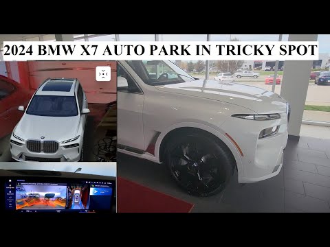 2024 BMW X7- One of the first builds!  Automatic garage parking demo