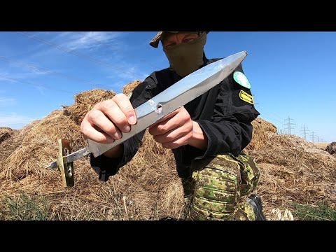 Cold Steel 1849 Rifleman's Knife - DESTRUCTION TEST - UNTIL IT BREAKS - 1085 Carbon  - @csknives