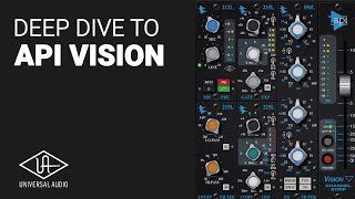 Video thumbnail for The UAD API VISION Channel strip guide tutorial walk through by XNB