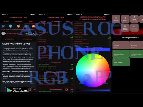 Asus Rog Phone RGB App Version 30 Full Guide
