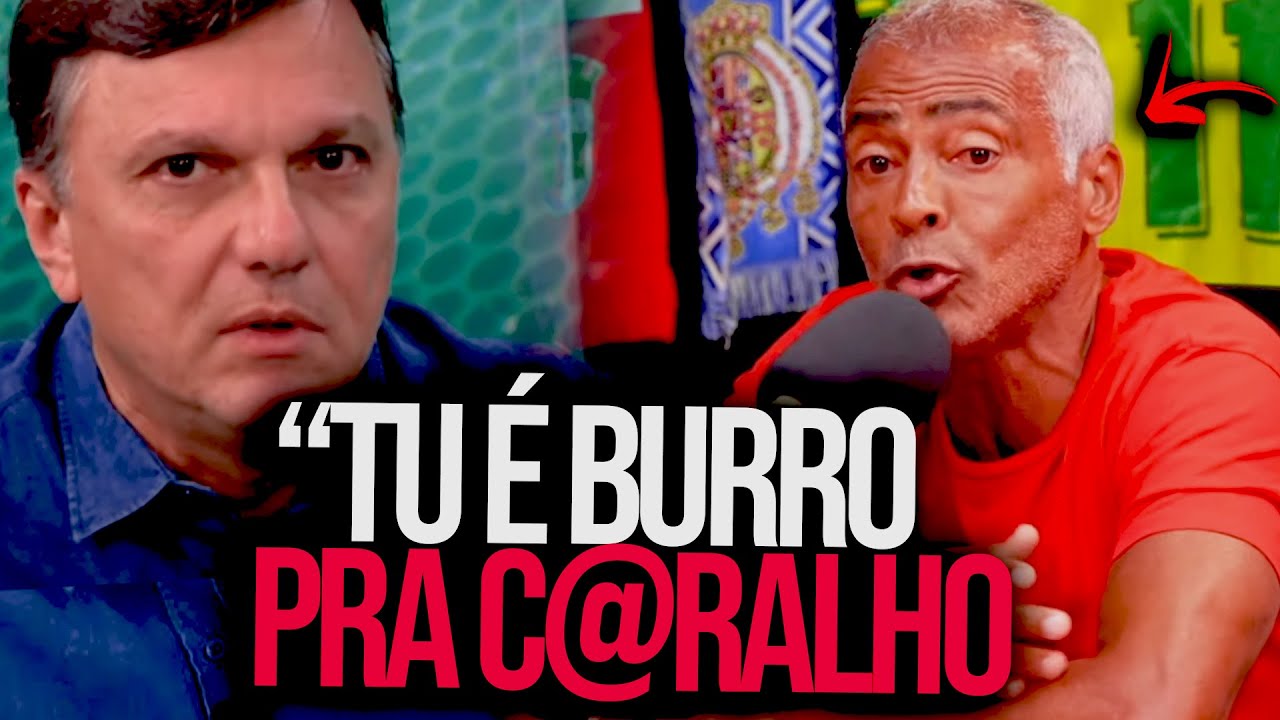 ROMÁRIO DETONA JORNALISTA MAURO CEZAR