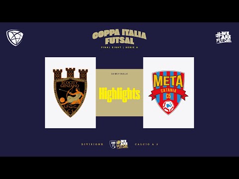 Ecocity Genzano-Meta Catania 7-5 (penalty kick) | 2024/25 Serie A Italian Cup | Semifinals | High...