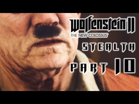 Wolfenstein 2 The New Colossus STEALTH Walkthrough Gameplay Part 10 – HITLER ON VENUS