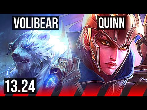 VOLIBEAR vs QUINN (TOP) | 6/1/1, Dominating | KR Master | 13.24