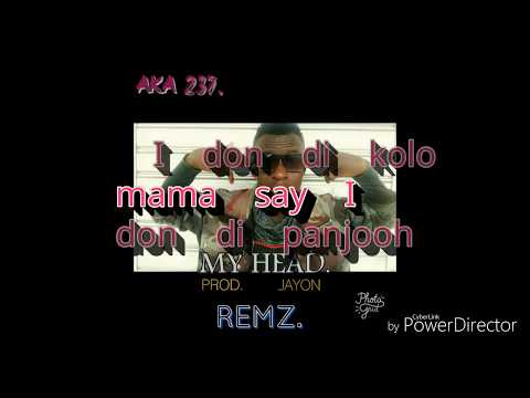 REMZ ma head official lyrics video produced by JAYON