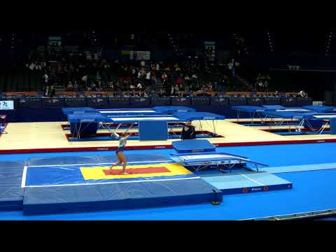 STJAERNBORG Tuva (SWE)_W_2023 Trampoline Worlds_Qualification_Double Mini_R2