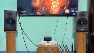 Video thumbnail for Dynaudio Emit 20 sound test by Max Rider