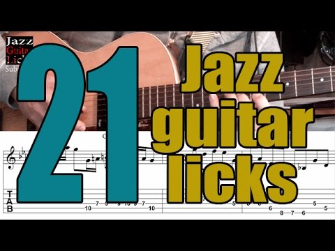 21 Jazz Guitar Exercises | Lesson With Tabs