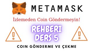 Metamask Coin Gönderme Çekme Yatırma Nasıl Yapılır? Metamask'tan Borsaya Token N