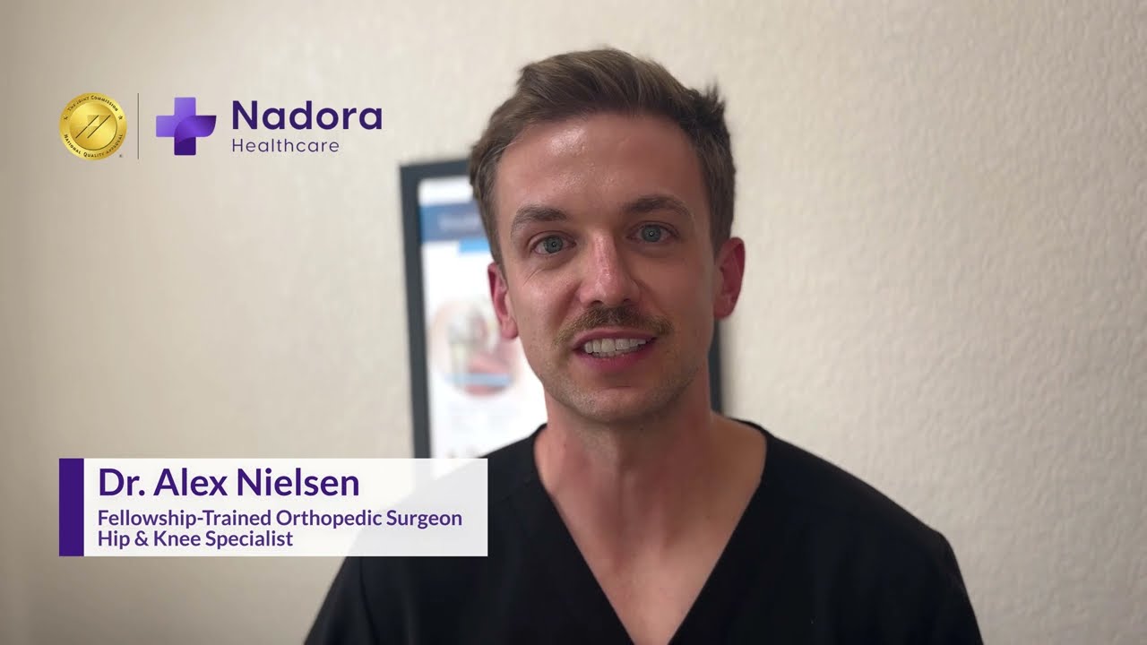 Meet Dr. Alex Nielsen | Nadora Healthcare #kneepain #knee #hip #hipreplacement #kneesurgey