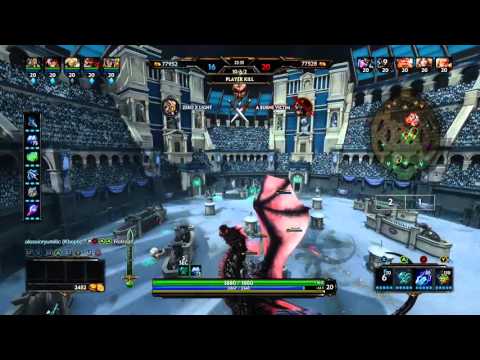 SMITE Ao Kuang Dragon Knight Arena Exection For The Win