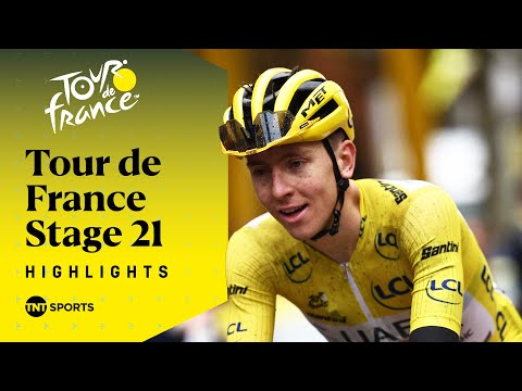 EPIC FINALE IN PARIS! 🏆 | Men's Tour de France Stage 21 Race Highlights | TNT Sports Cycling