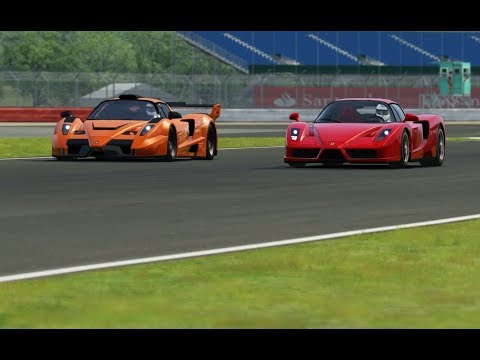 Gembala MIG-U1 vs Ferrari Enzo at Silverstone
