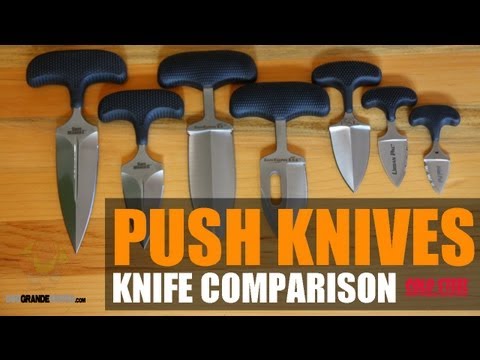 Cold Steel Push Knives Comparison | OsoGrandeKnives