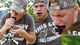 Full Can of Copenhagen Snuff CHALLENGE!!!