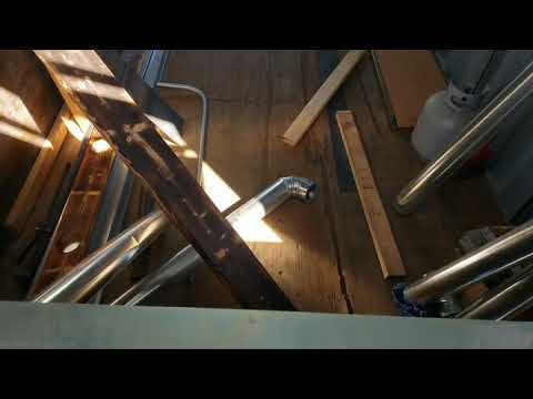 A look inside shipping container cafe!