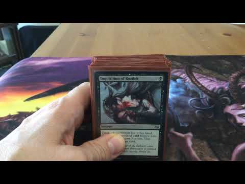 MTG Modern Jund deck tech (first you tube video)