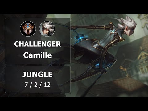[Jungle] Camille vs Taliyah | KR Challenger | Patch 9.5