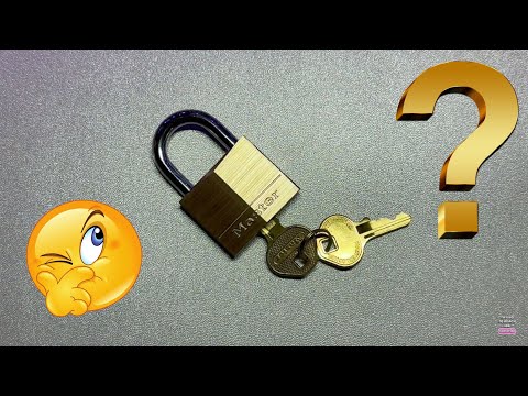How To Pick The Masterlock 140