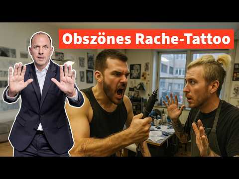 Aus Rache: Tätowierer bekommt FUCK-Tattoo auf die Stirn tätowiert | Anwalt Christian Solmecke