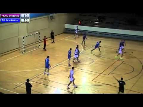 25.10.2014 RK SC Voždovac - RK Smederevo - 1.poluvreme