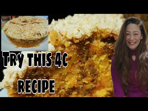 CHOCOLATE CARROT CAKE CRAMBLE @Loida Bocarile