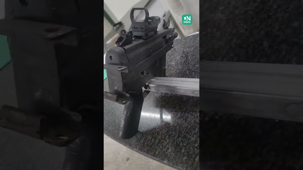 Imagem da notícia Submetralhadora artesanal é apreendida por PM no Ceará