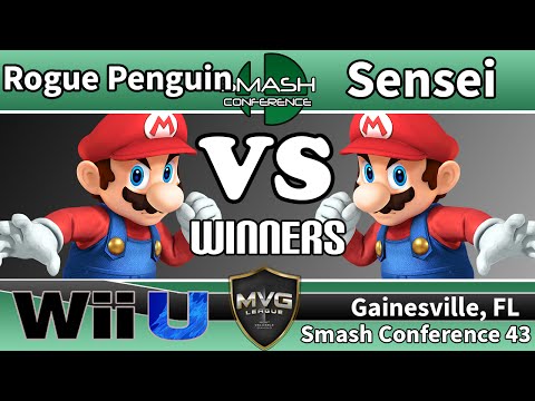 RoguePenguin (Mario) vs. Sensei (Mario) - SSB4 Winners R5 - SC43