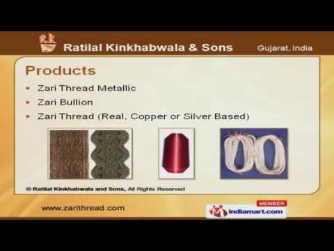 R.K.SON'S Plain Real Silver Thread On Cotton 999.0 at Rs 660/piece in  Surat, Silver Thread 