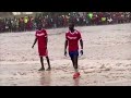 Moment: Mane plays football on mud-soaked pitch in his home town Senegal | Liverpool | EPL | 利物浦 马内