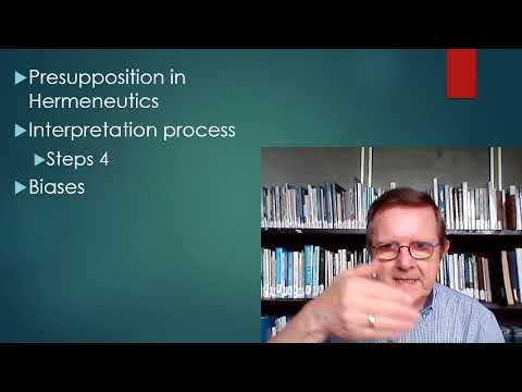 213 Hermeneutics lecture 13