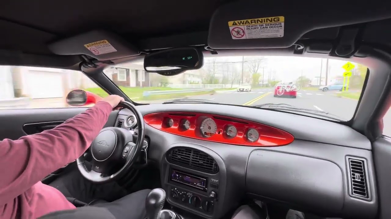 9k mile 2001 Chrysler Prowler driving video