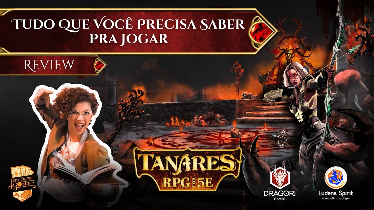 REVIEW RÁPIDO: TANARES RPG - Pra Quem Gosta